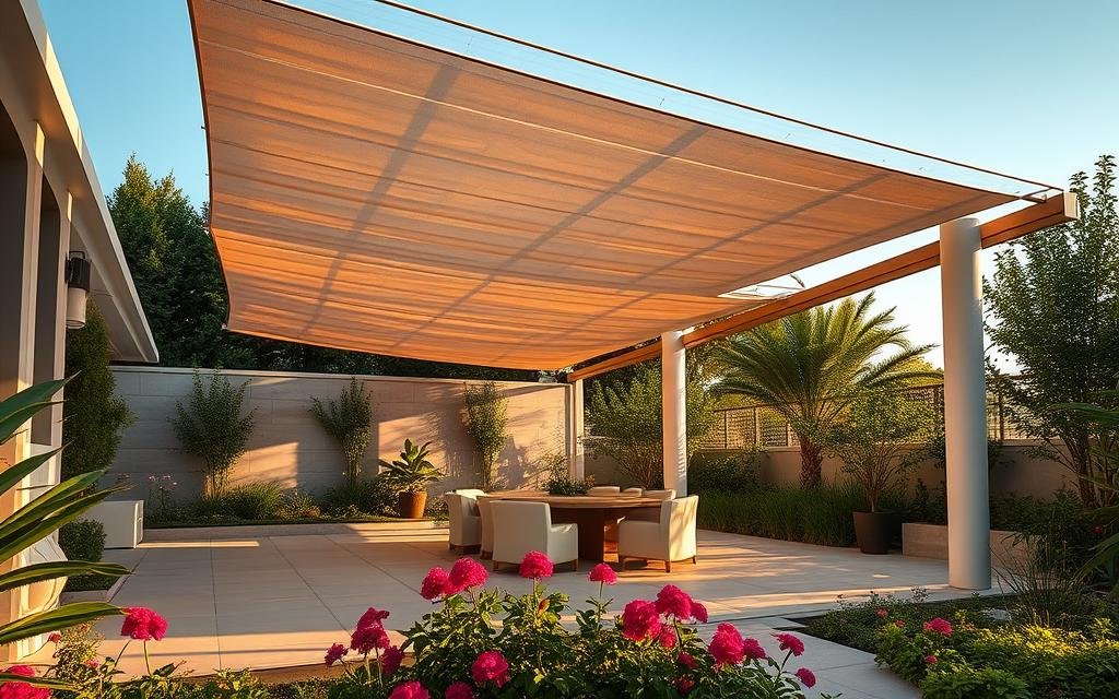 مظلات وسواتر حي إشبيليا بالرياض