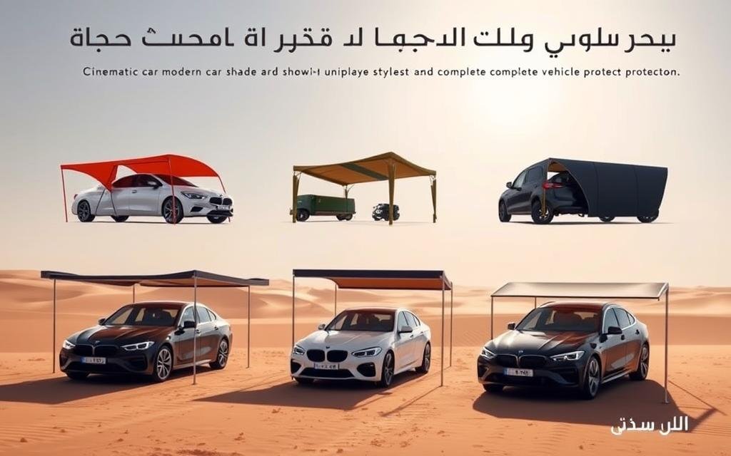 أفضل 6 تصميمات مظلات سيارات