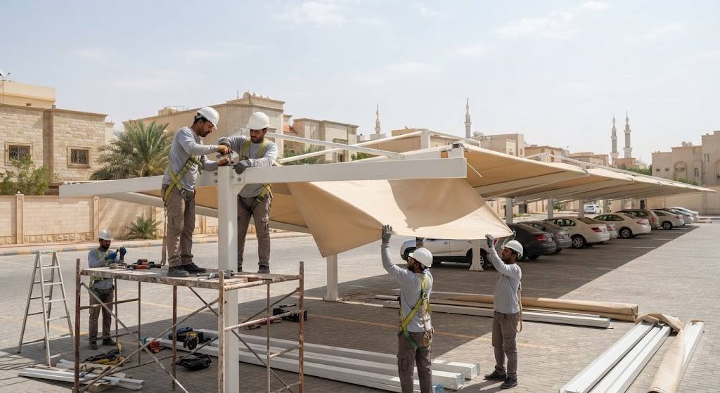 تركيب مظلات في الرياض